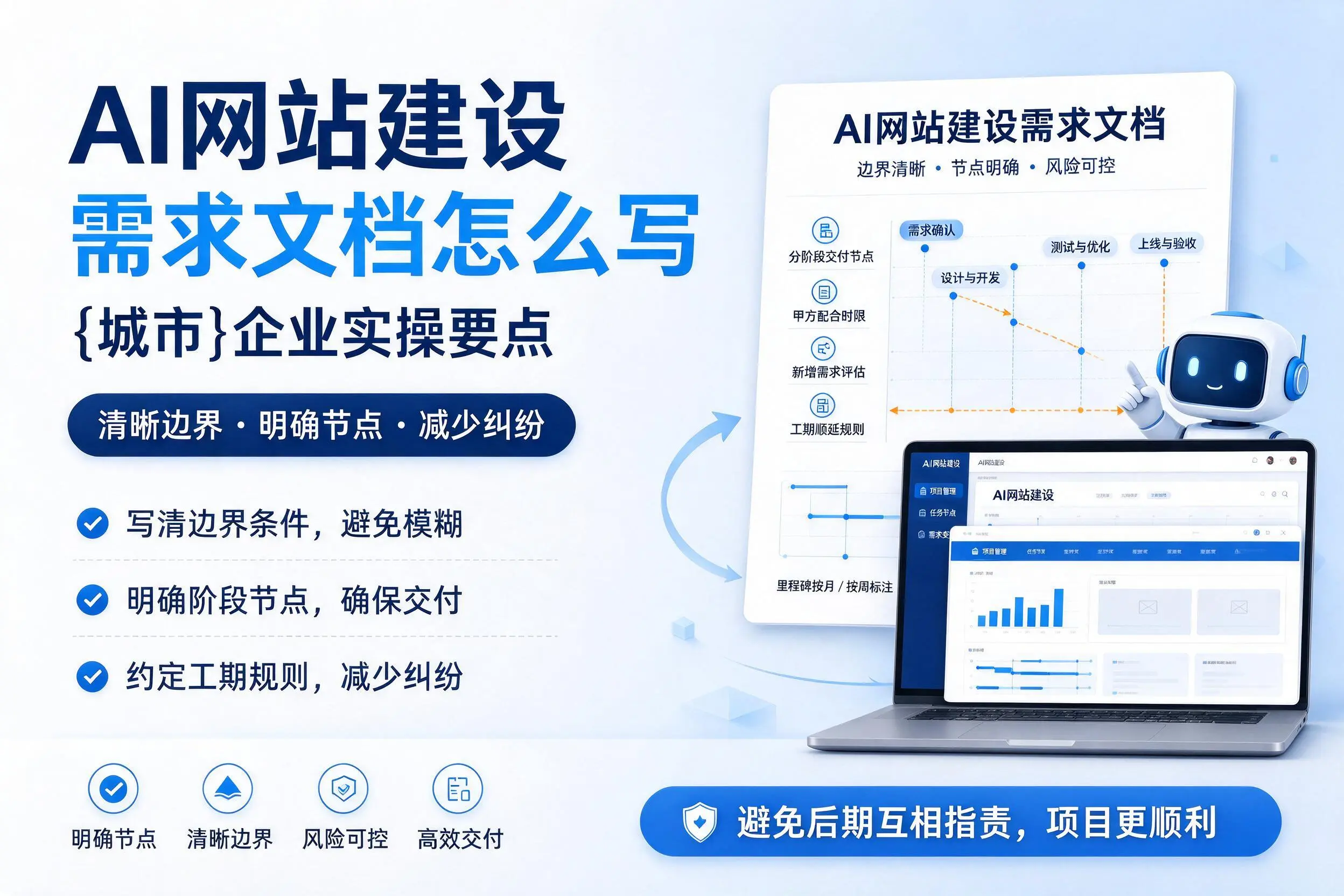 AI网站建设需求文档怎么写，上海企业实操要点